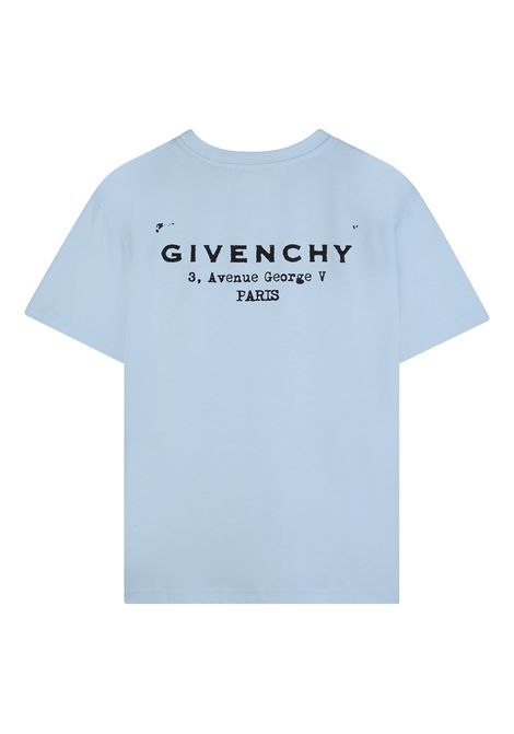 T-shirt con logo GIVENCHY KIDS | H3107577L